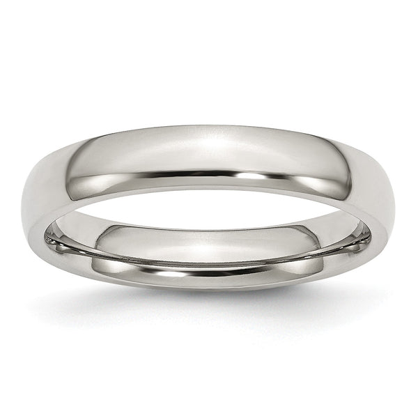 4MM Wedding Ring in Stainless Steel