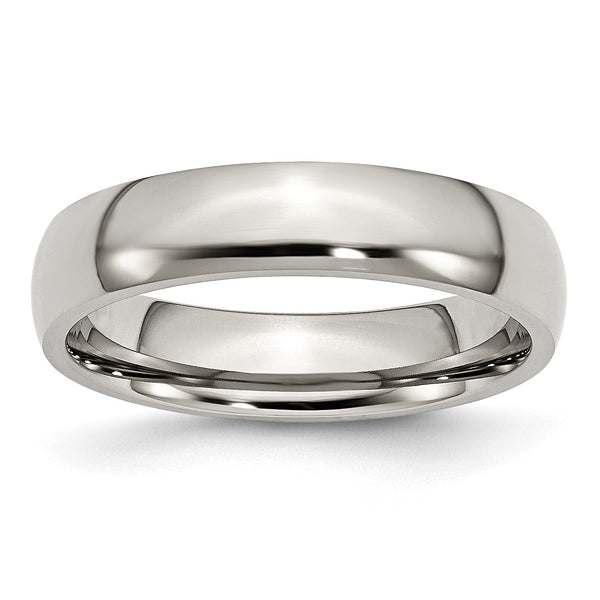 5MM Wedding Ring in Stainless Steel