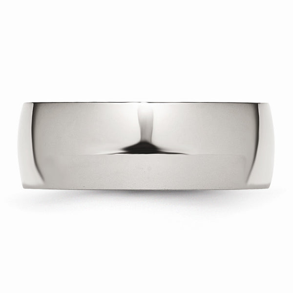 8MM Wedding Ring in Stainless Steel