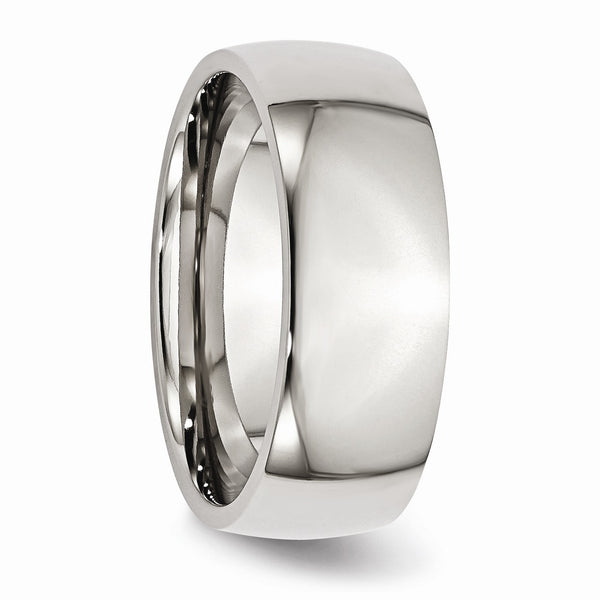 8MM Wedding Ring in Stainless Steel