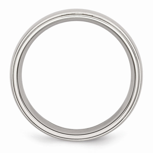 6MM Wedding Ring in Stainless Steel