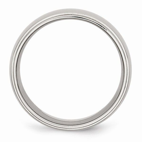 8MM Wedding Ring in Stainless Steel