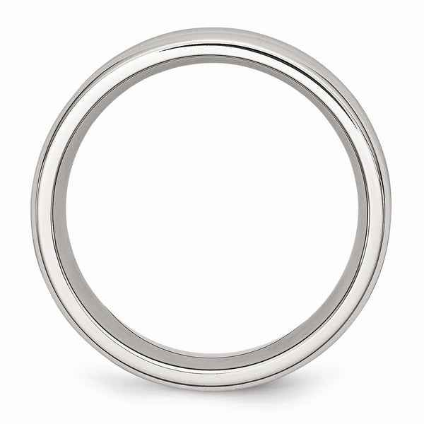 8MM Wedding Ring in Stainless Steel
