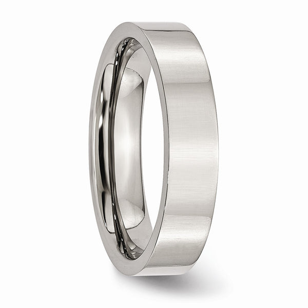 5MM Wedding Ring in Stainless Steel