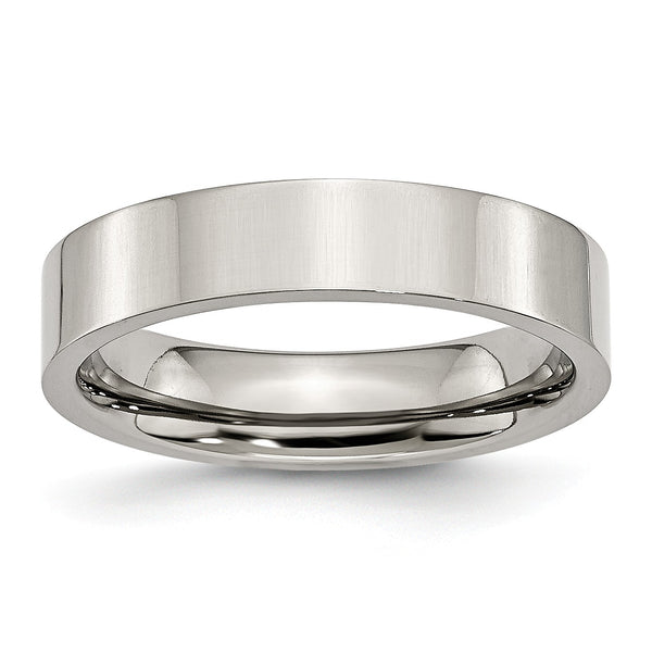 5MM Wedding Ring in Stainless Steel