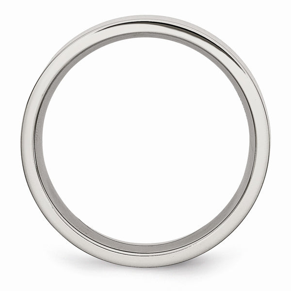 6MM Wedding Ring in Stainless Steel