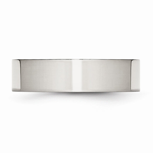 6MM Wedding Ring in Stainless Steel