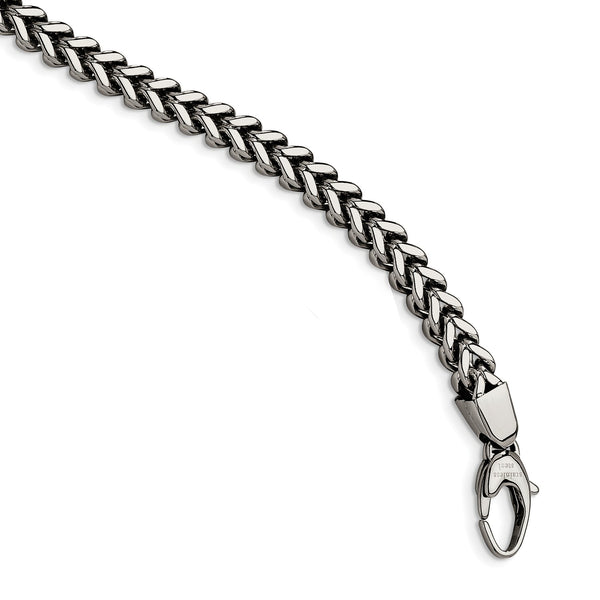 Stainless Steel Franco Link 9in Bracelet