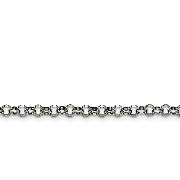 Stainless Steel 4.60mm 18in Rolo Chain