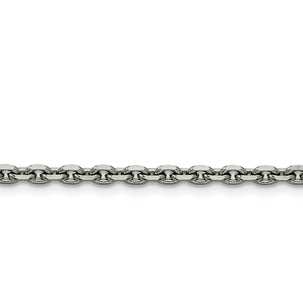 Stainless Steel 4.30mm 22in Cable Chain