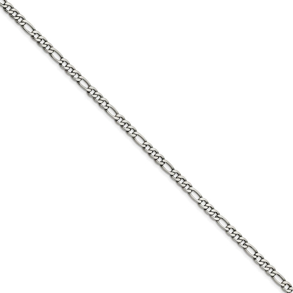 Stainless Steel 6.10mm 20in Figaro Chain