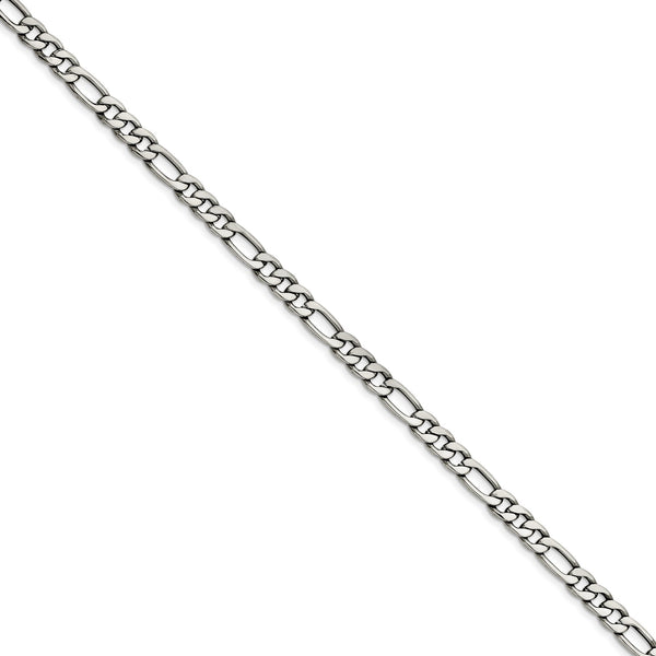 Stainless Steel 6.75mm 20in Figaro Chain