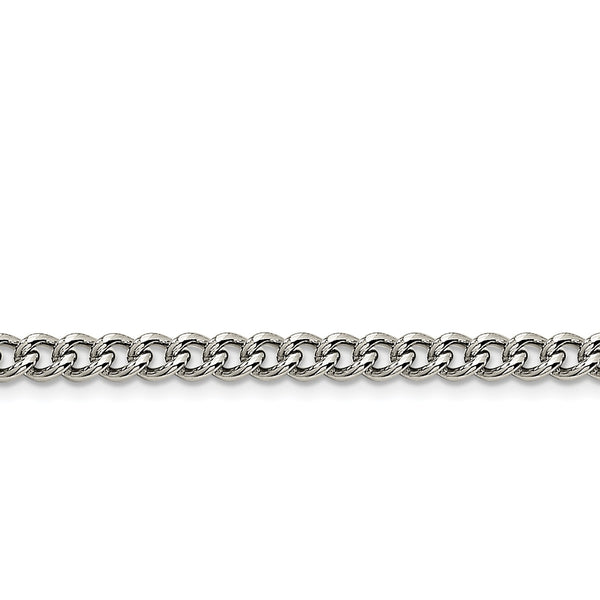 Stainless Steel 5.3mm 22in Round Curb Chain