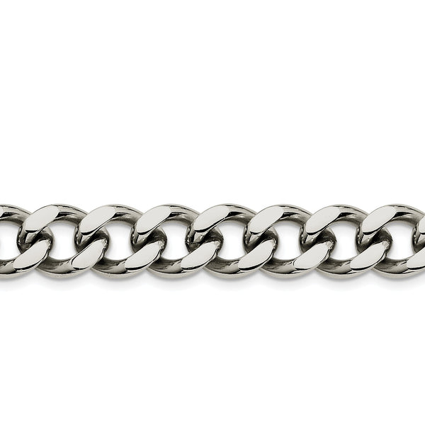 Stainless Steel 13.75mm 22.5in Curb Chain