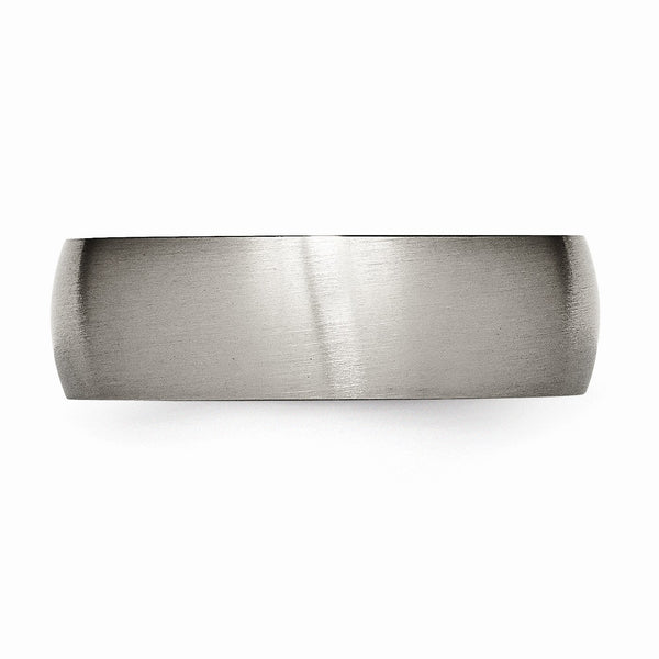 Titanium 7mm Brushed Band