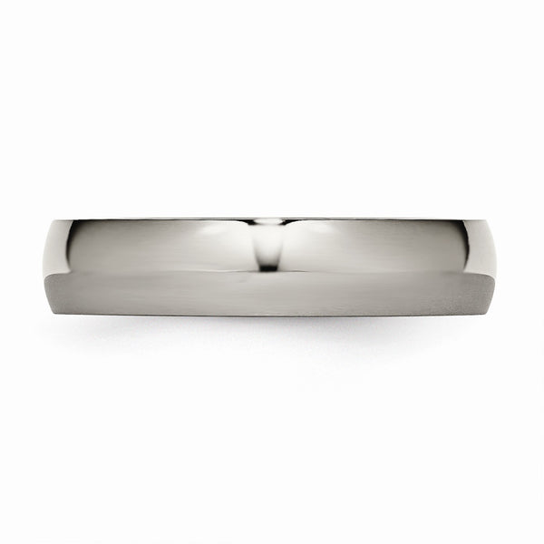 Titanium 5mm Polished Band