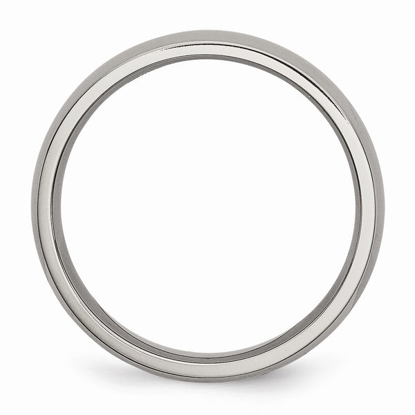 Titanium 5mm Polished Band