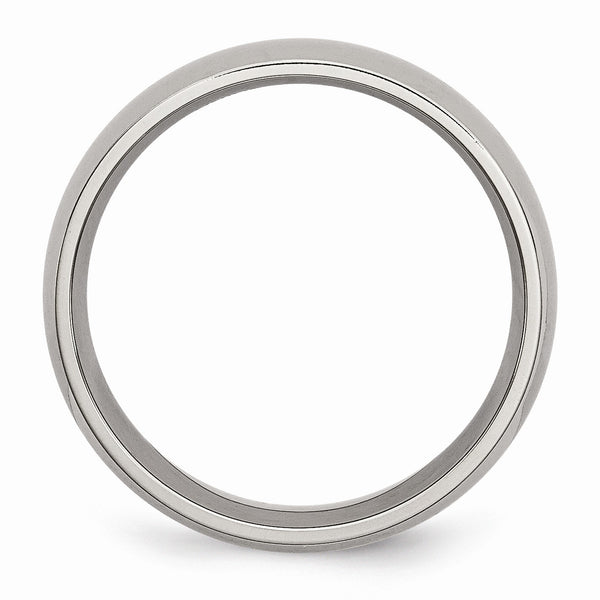 Titanium 7mm Polished Band