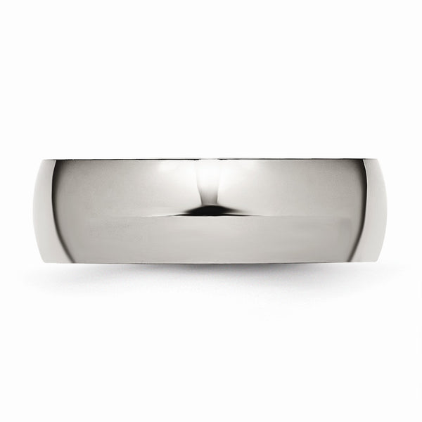 Titanium 7mm Polished Band