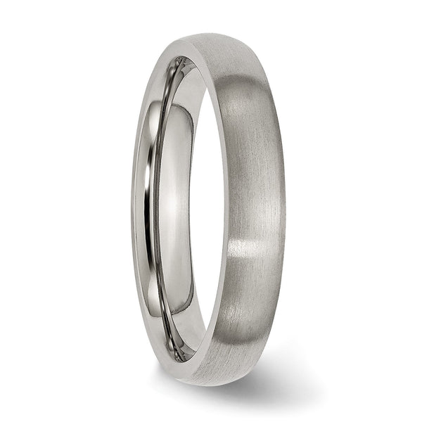 Titanium 4mm Brushed Band