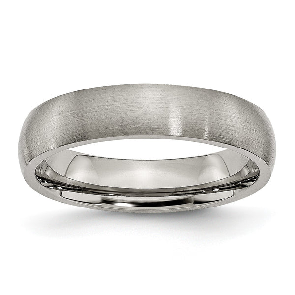 Titanium 5mm Brushed Band
