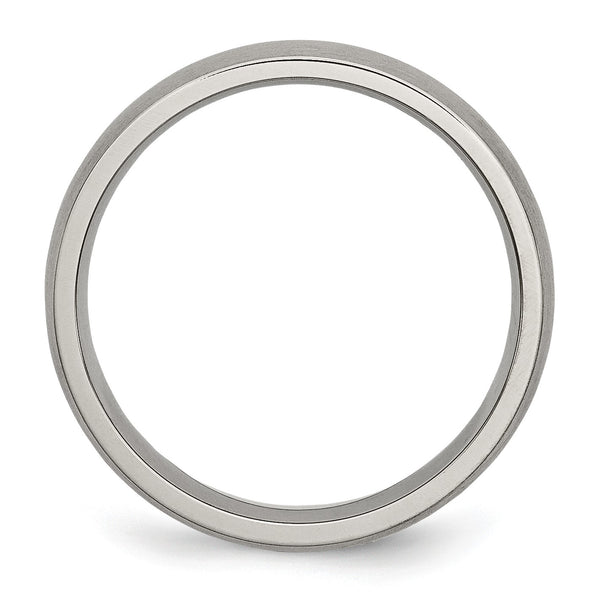 Titanium 5mm Brushed Band