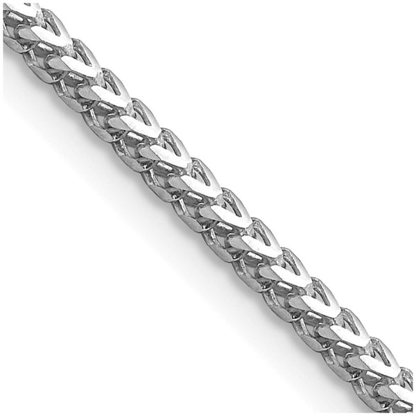14KT White Gold 22" 2MM Franco Chain