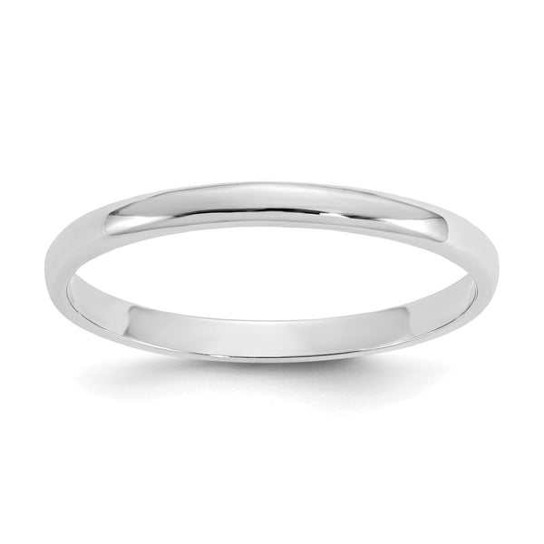 14KT White Gold Baby Ring; Size 3