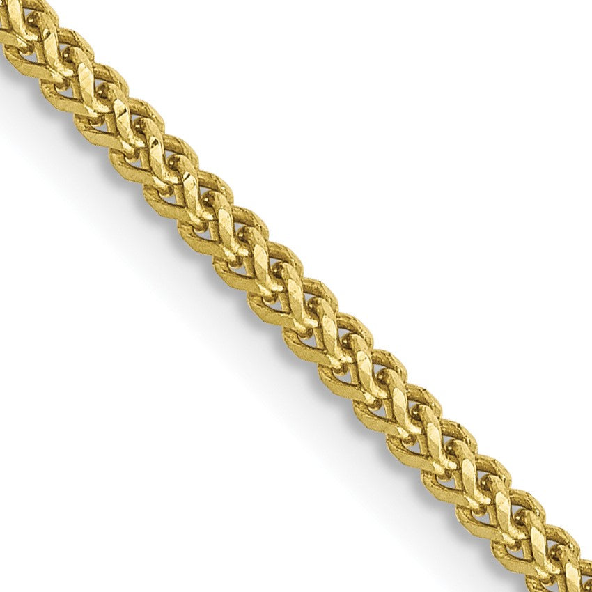 10KT Yellow Gold 20-inch 1.3MM Franco Chain