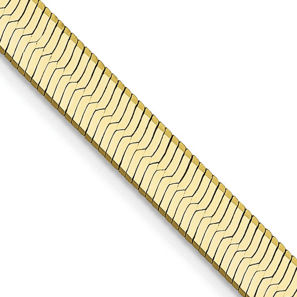 10KT Yellow Gold 18" 5MM Herringbone Chain