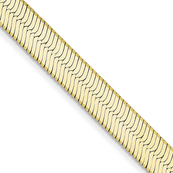 10KT Yellow Gold 24" 5.5MM Herringbone Chain