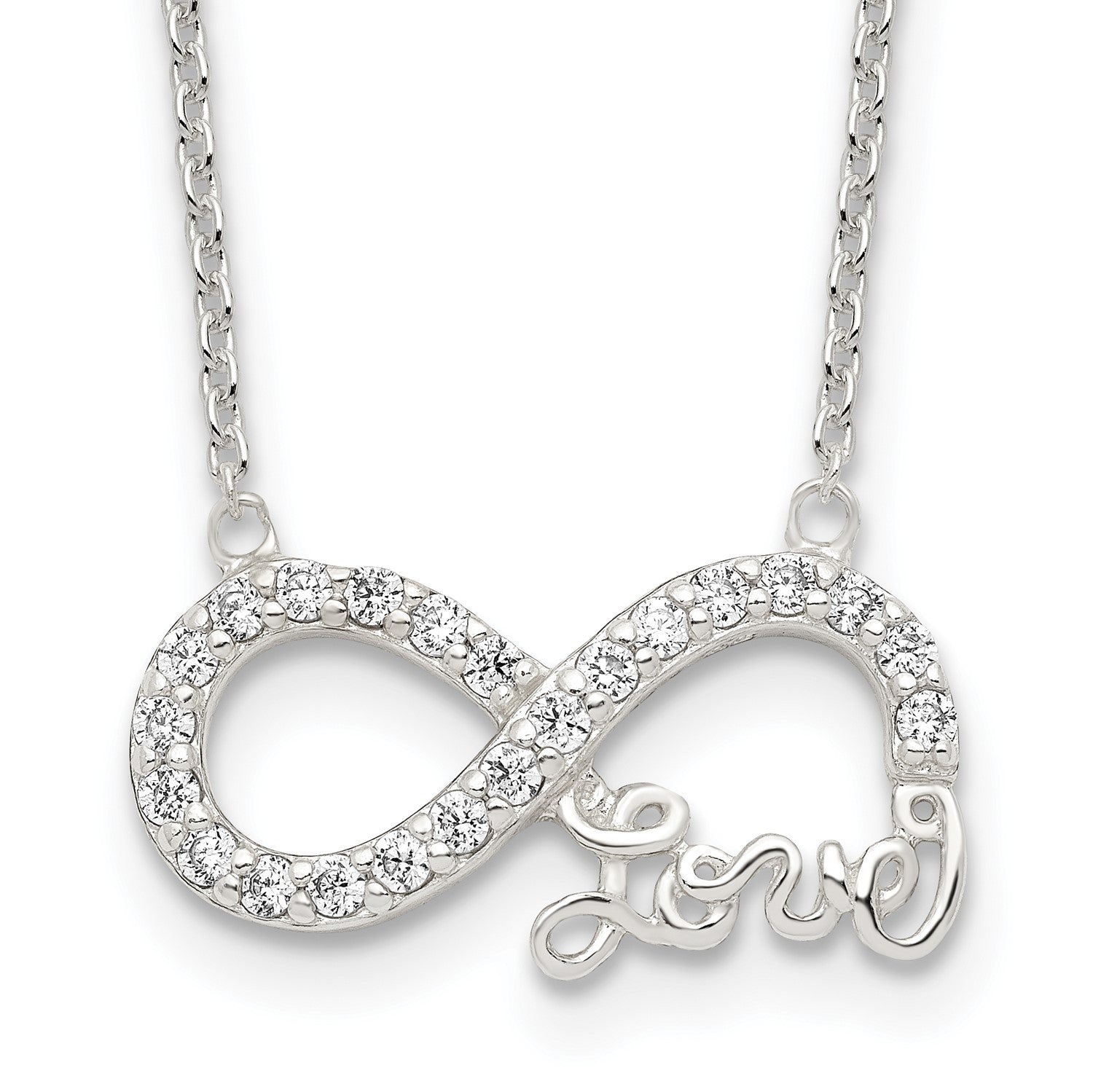 ■ENGBROX■ silver925 twilight cubic necklace EBNL25011SV RYZE Shamrock Twilight Blue Cubic Zirconia .925 Sterling