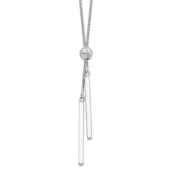 Sterling Silver 19" Adjustable Necklace