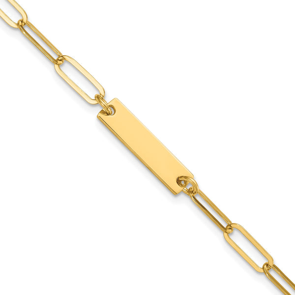 Gold Plated Sterling Silver 8" 5MM ID Bracelet