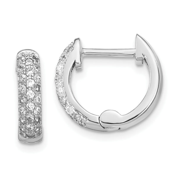 Sterling Silver 25x4MM Interchangeable Earrings
