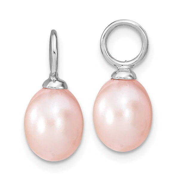 Sterling Silver 25x4MM Interchangeable Earrings
