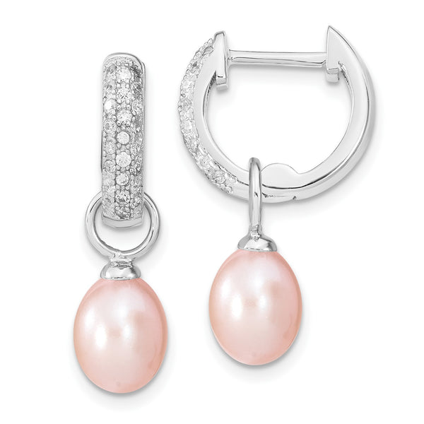 Sterling Silver 25x4MM Interchangeable Earrings