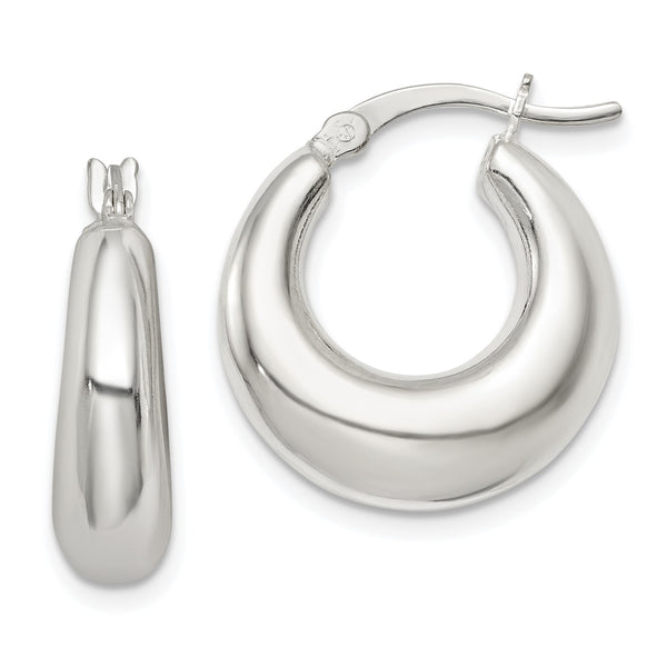 Sterling Silver 20MM Hoop Earrings