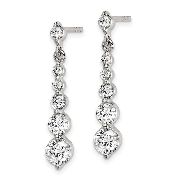 Sterling Silver Cubic Zirconia Earrings